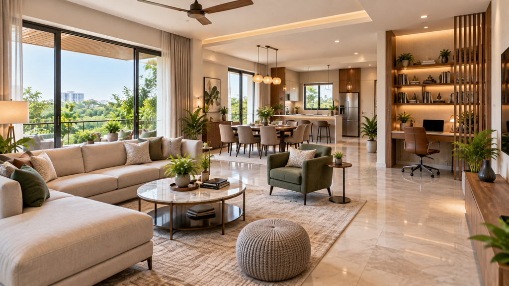 Modern Indian home designed for changing homebuyer preferences
