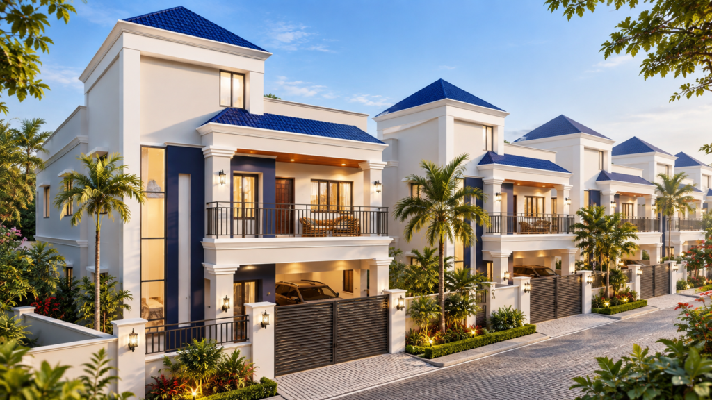 Two-level duplex architecture at Ozone Avenue